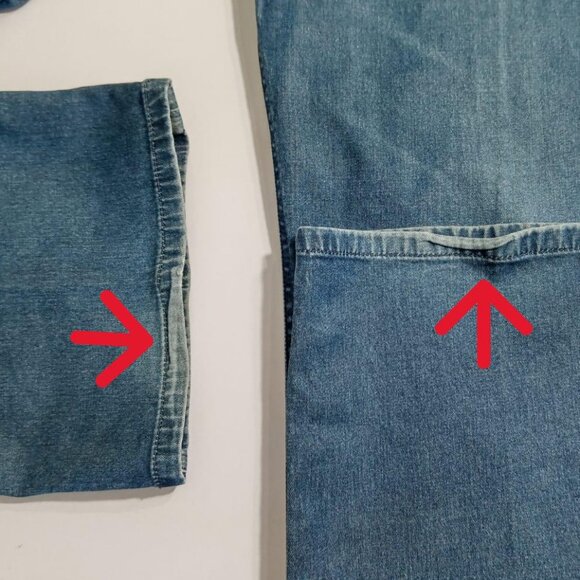 Ermenegildo Zegna Jeans Mens Stretch Soft Straight Fit Sz 42 measurements 40x32 - Picture 11 of 16